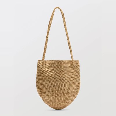 Sac seau en raphia MONOPRIX