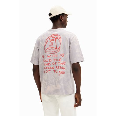 T-shirt à effet dégradé imprimé DESIGUAL