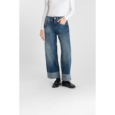 Jeans loose, large LEAL, longueur 34 LE TEMPS DES CERISES