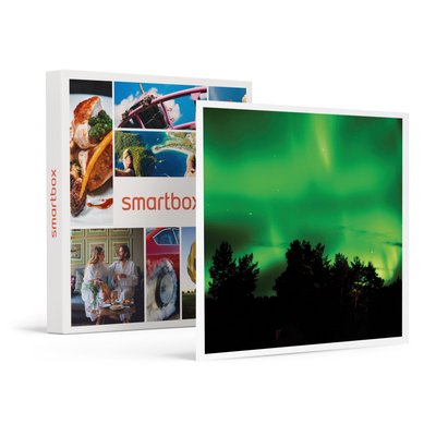 3 jours en Suède : observation des aurores boréales et balade en chiens de traîneau pour 2 personnes - SMARTBOX - Coffret Cadeau Séjour SMARTBOX