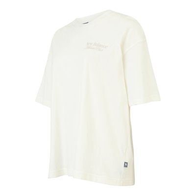 Linear Graphic Oversized T-Shirt T-shirt col rond manches courtes. NEW BALANCE