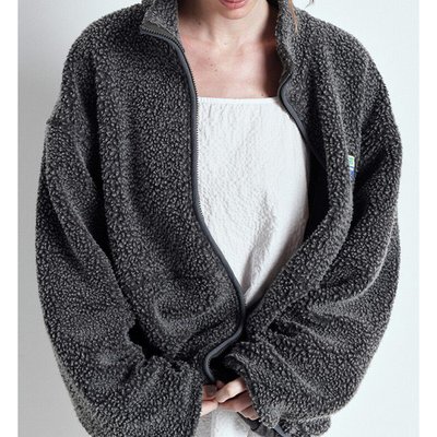 Giacca con zip a maniche lunghe e collo alto, HOKTOWN AMERICAN VINTAGE