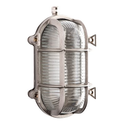 Applique Lucien Verre & Laiton Argenté 57w ZANGRA