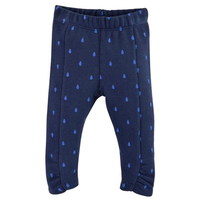 Legging marine imprime fille happy SUCRE D'ORGE