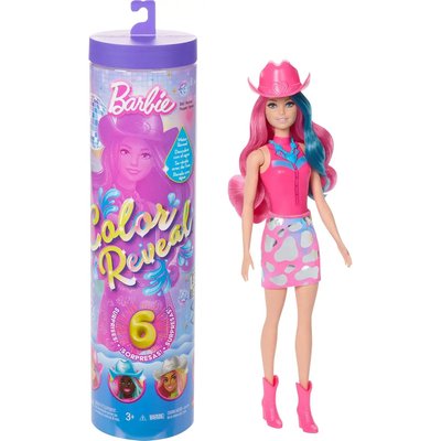 Barbie Poupée Mannequin Color Reveal Série Disco Star MATTEL