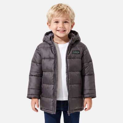 Doudoune matelassée zippée à capuche COCOON LEE COOPER
