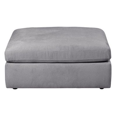 Pouf pour canapé 100cm velours côtelé terracotta WAYNE ZAGO