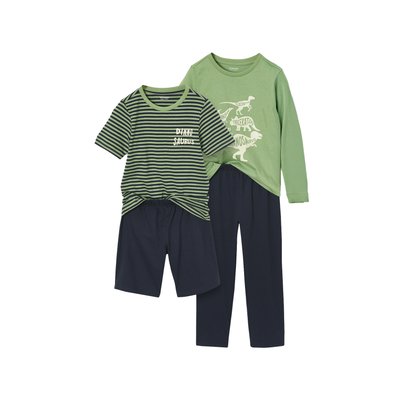 Lot pyjama + pyjashort dino VERTBAUDET