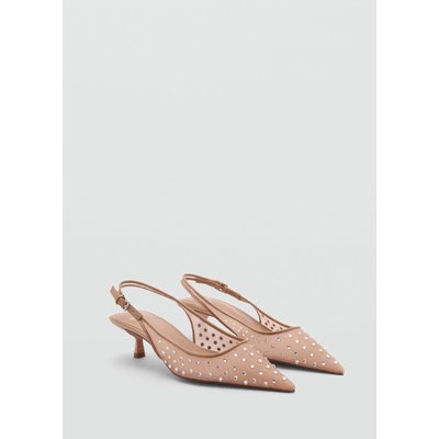 Chaussures talon cristaux MANGO