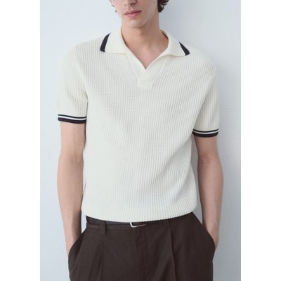 Polo maille structure coton MANGO MAN