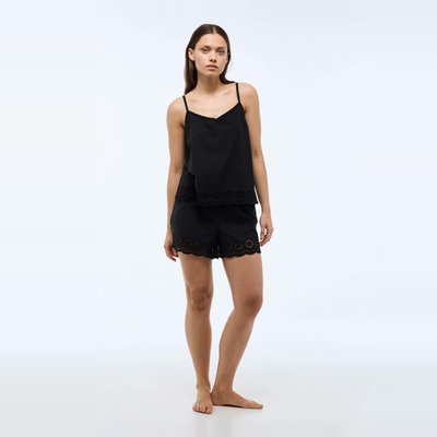 Pyjashort en coton brodé bio GOTS MONOPRIX