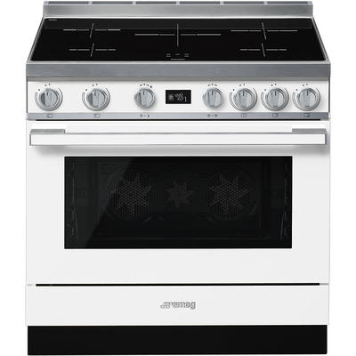 Piano de cuisson induction 5 feux 90 cm CPF9IP SMEG