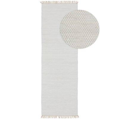 Tapis fabriqué à partir de matériaux recyclés tissé main TOM BENUTA 
