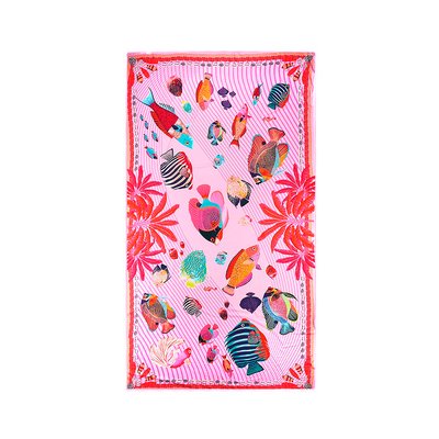 Foulard imprimé OCEAN DRIVE WILD
