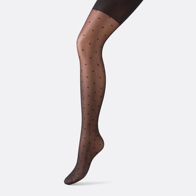 Collant plumetis LA REDOUTE COLLECTIONS