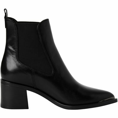 Bottines pointues en cuir TAMARIS