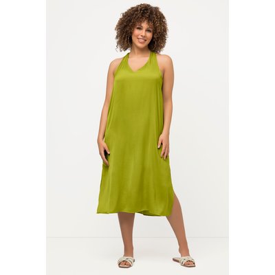 Robe midi sans manches. Silhouette en A ULLA POPKEN