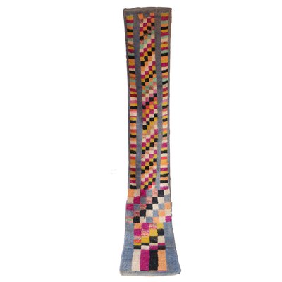 Tapis de couloir berbère marocain pure laine 71 x 413 cm AFK LIVING