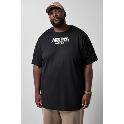T-shirt, manches mi-hauteur, coupe oversize STHUGE