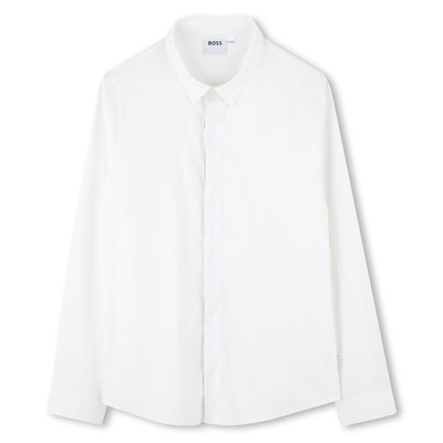 Chemise ajustée en popeline BOSS KIDSWEAR