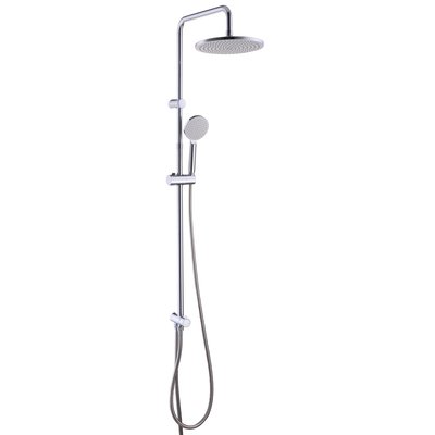 Colonne de douche et bain chromé en inox, ESSENTIAL SENSEA