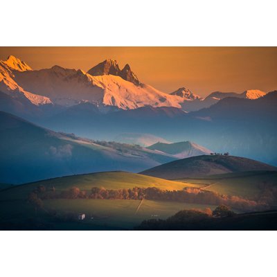Tableau sud ouest pic du midi d'ossau HEXOA