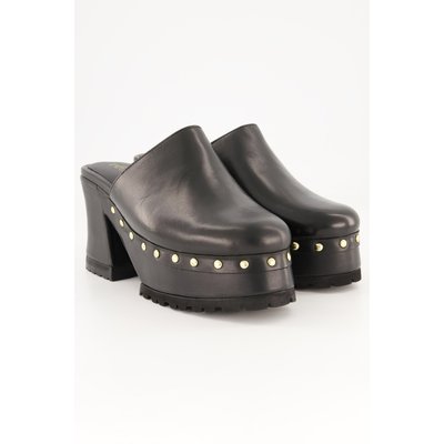 Sabots en cuir véritable avec rivet doré STUDIO UNTOLD