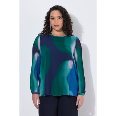Blouse en mousseline doublée ULLA POPKEN