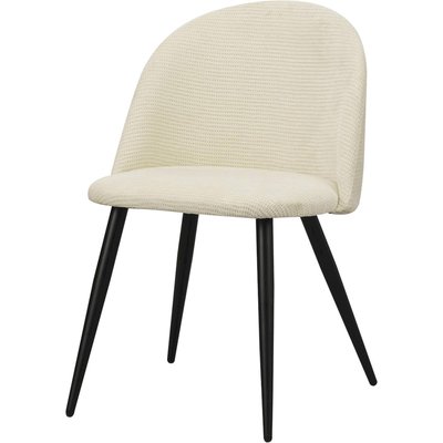 Chaise classique  pieds noirs design et confort élégant RECOLLECTION