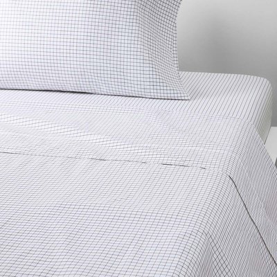 Drap plat en percale de coton, TATTERSAL RALPH LAUREN HOME