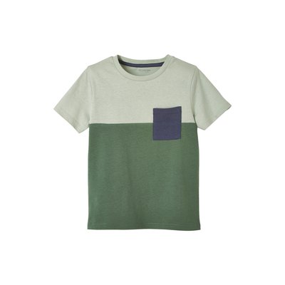 T-shirt coloblock manches courtes VERTBAUDET