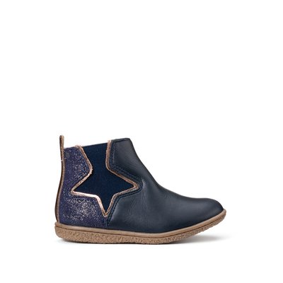 Bottines  cuir Vermillon KICKERS