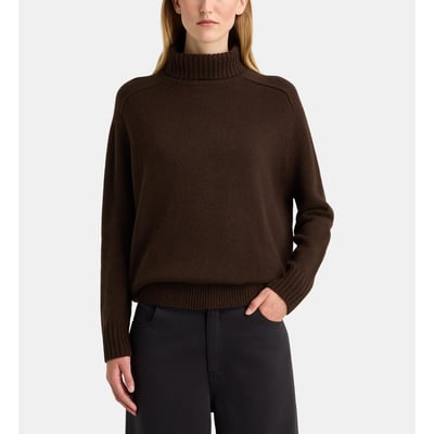 Pull droit trudaine col roulé laine GALERIES LAFAYETTE