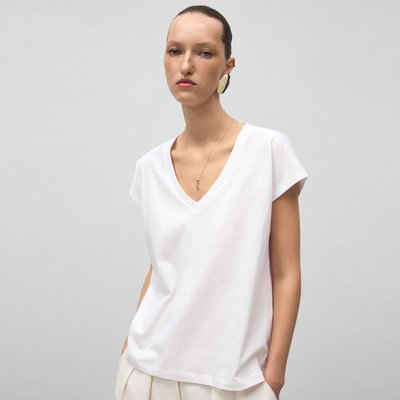 T-shirt relaxed fit en coton ADOLFO DOMINGUEZ