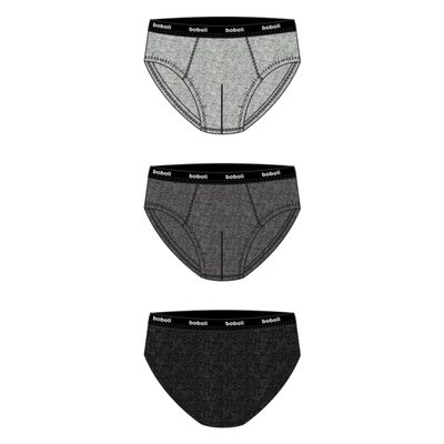 Lot de 3 slips en coton BOBOLI