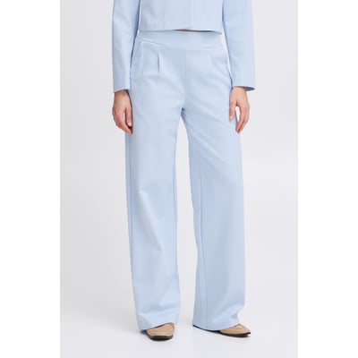 Pantalon coupe droite, jambes larges, taille haute B.YOUNG