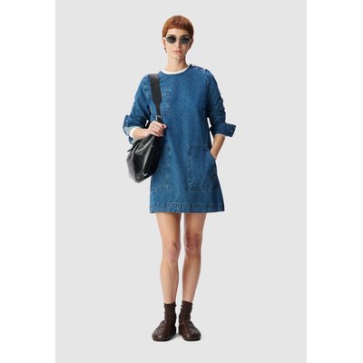 Robe en jean trois poches plaquées IKKS