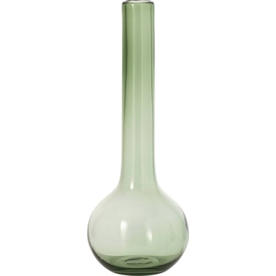 Vase flacon en verre soufflé base ronde RECOLLECTION