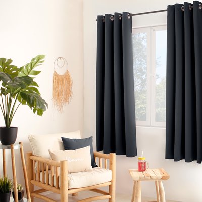 Rideau thermique en microfibre doublée HOME MAISON