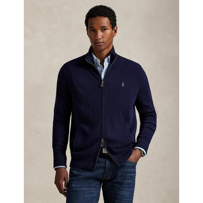 Cardigan con zip in lana merino POLO RALPH LAUREN