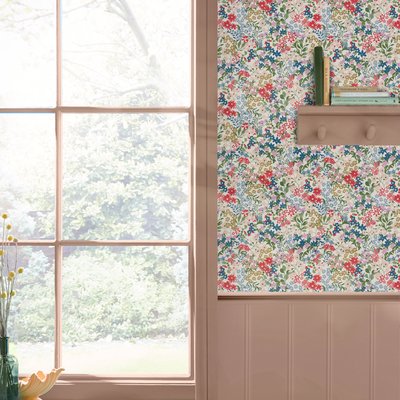 Papier peint Liberty fleuri d'un après-midi d'été JOULES