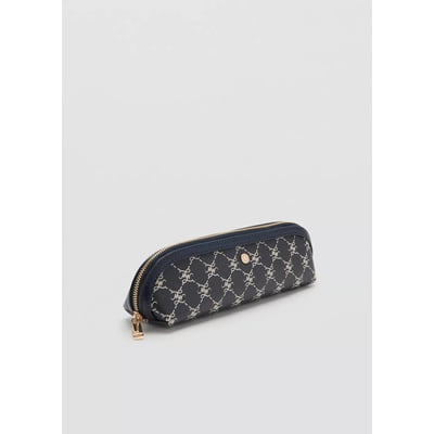 Trousse fermeture Éclair à imprimé logo MANGO