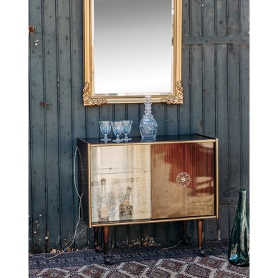 Bar vitré en bois Bob N°13 - Bon état DEBONGOUT