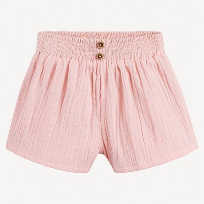 Short en gaze de coton, taille élastiquée LA REDOUTE COLLECTIONS