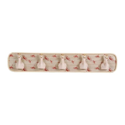 Patère 5 têtes cygne DECORATIE
