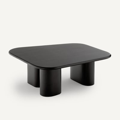 Table basse en acacia massif, hauteur 34,5 cm, OREUS AM.PM