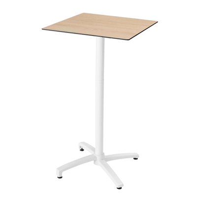 Table de jardin carré haute inclinable en hpl, OPERA OVIALA
