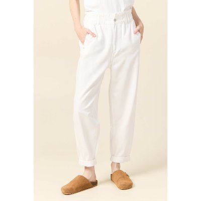 Jeans slouchy taille haute BONOBO