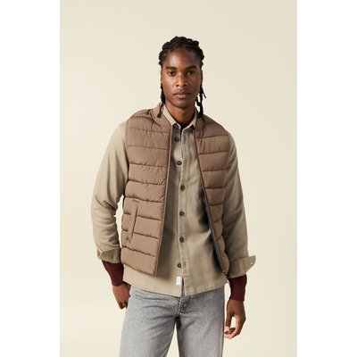 Doudoune sans manche homme camel La Redoute