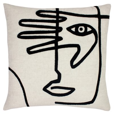 Mono Face Tufted Filled Cushion 50x50cm FURN.